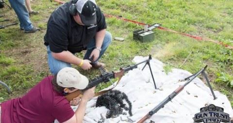 man shooting